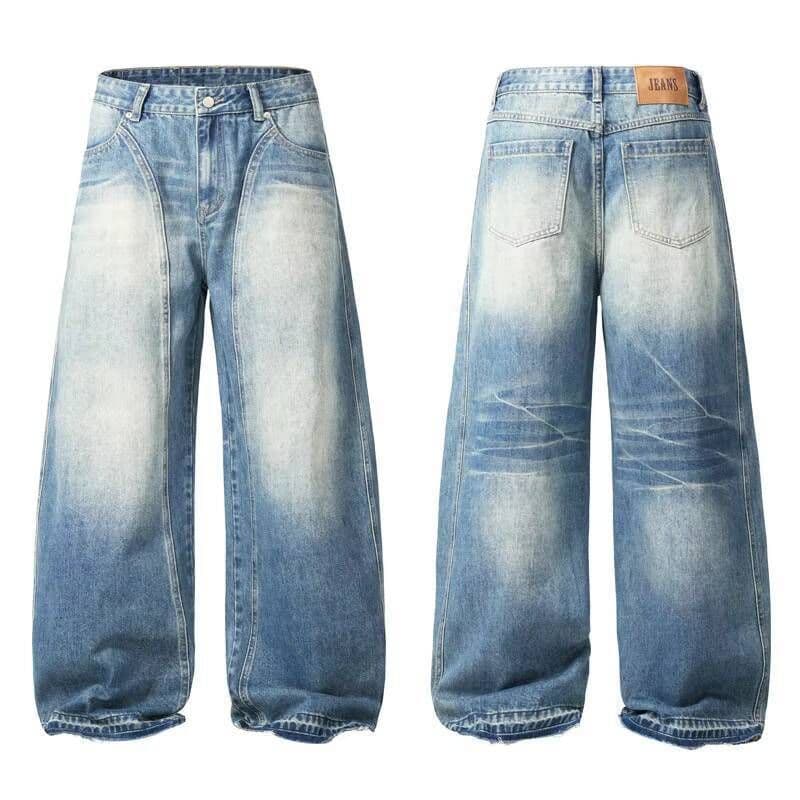 Pantalon de mezclilla oversize