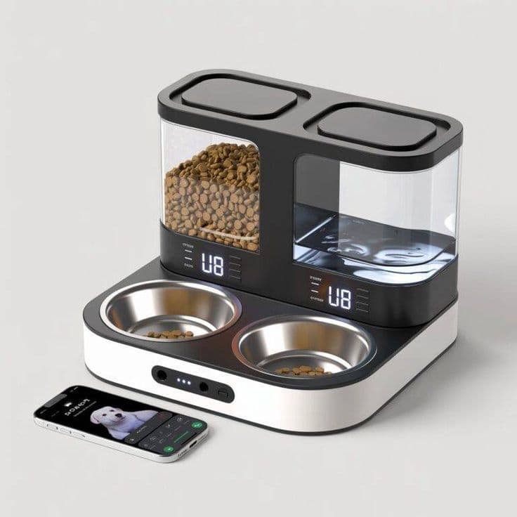 Comedor automático para mascotas