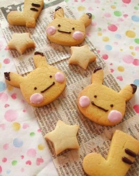 Galletas inspiradas en Pokémon